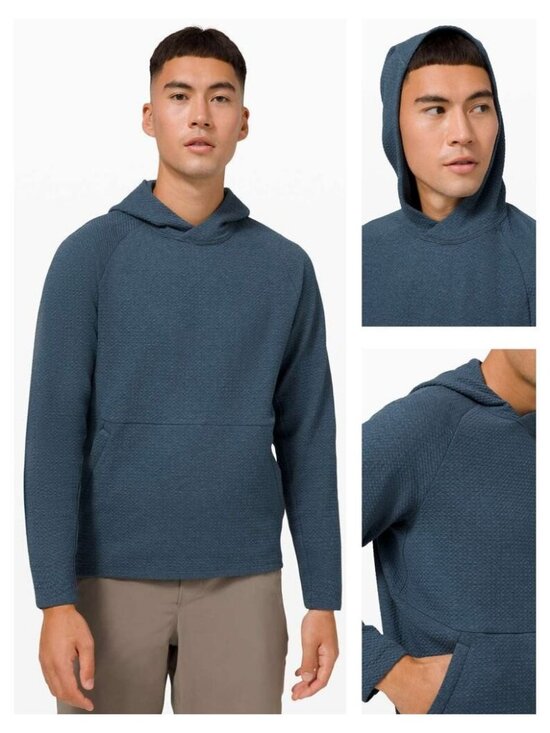 lululemon athletica Other - LULULEMON At Ease Hoodie Size XS Heathered Iron Blue
